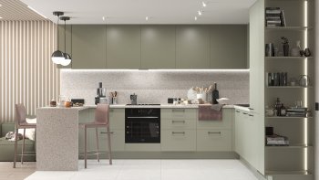 Тренды и новые цвета в дизайне современных кухонь в 2023 году в Мазульском - mazulskij.mebel54.com | фото