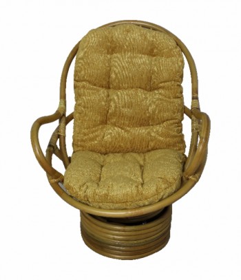 SWIVEL ROCKER кресло-качалка, ротанг №4 в Мазульском - mazulskij.mebel54.com | фото